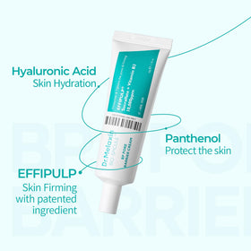 Natural-derived peeling components depicted as gentle exfoliation supporting skin clarity.