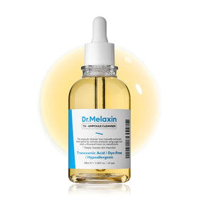Dr.Melaxin TX Ampoule Cleanser bottle for a gentle daily cleanse