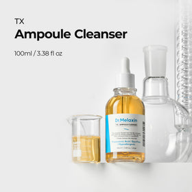 Dr.Melaxin TX Ampoule Cleanser oil phase dissolves impurities gently