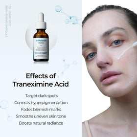 Dr.Melaxin TX ampoule RX ingredients visual emphasizing active components