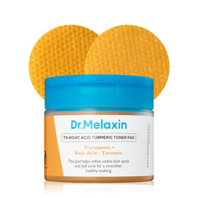 Dr.Melaxin TX Kojic Toner Pads pack shot showing 70 sheets for routine use