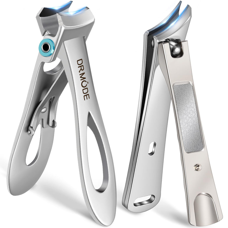 DRMODE heavy duty slanted nail clipper with 16mm opening for thick nails.