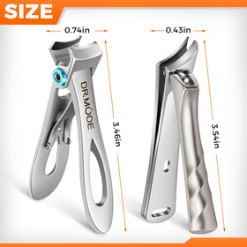 DRMODE keyhole hanging design for easy storage between grooming sessions.