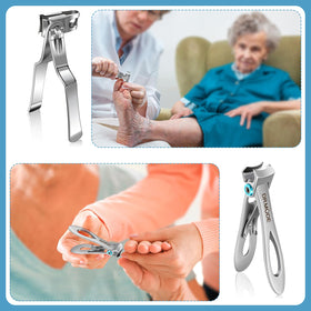DRMODE nail file and cuticle trimmer for finishing touches.