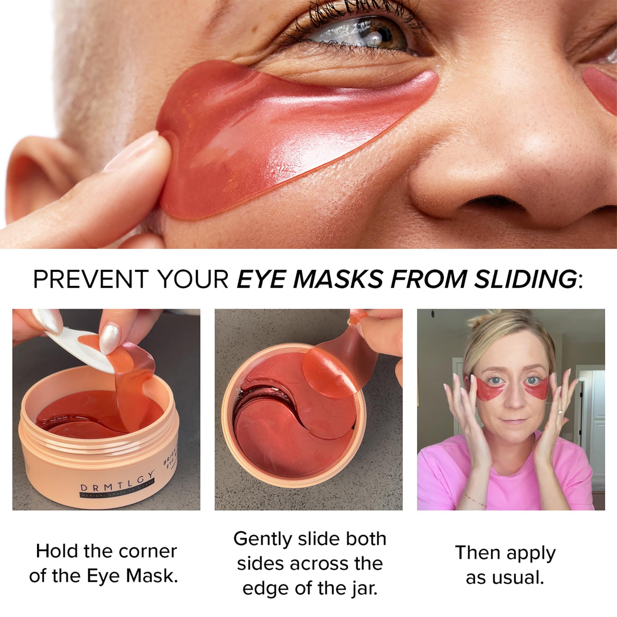 DRMTLGY 60-count two-pack visual highlighting value and convenience.