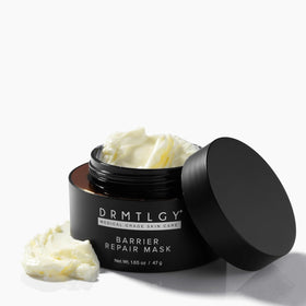 DRMTLGY Barrier Repair Mask smooth texture supports skin comfort overnight.
