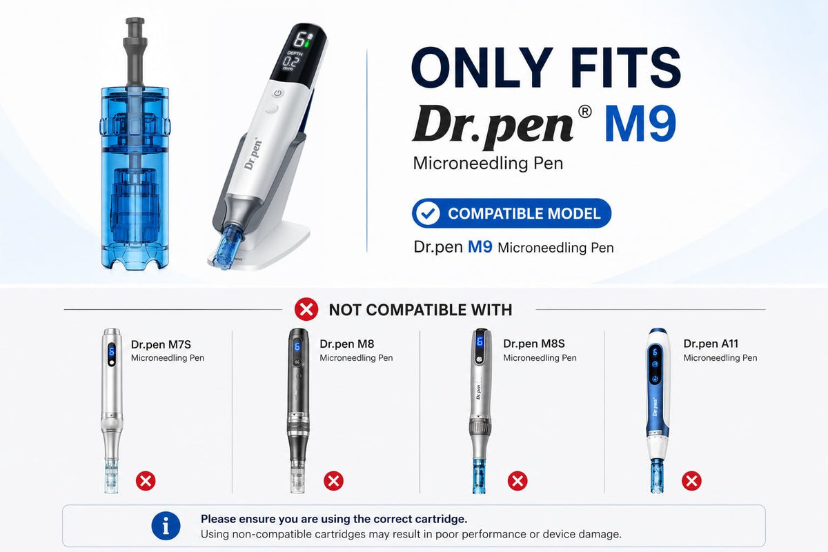Dr.Pen M9 cartridge pack for gentle at-home rejuvenation