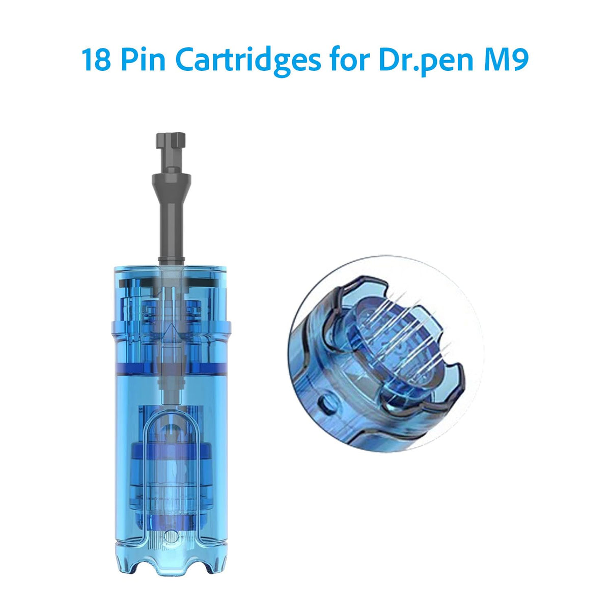 Dr.Pen cartridge in use during skincare routine