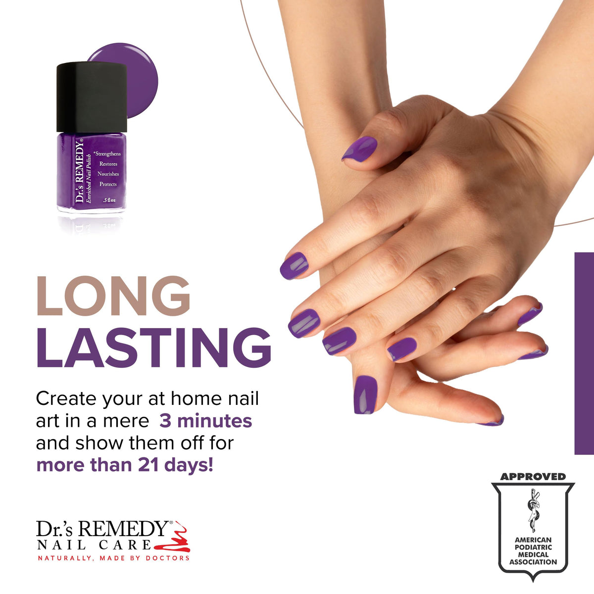Dr.’s Remedy 24-free label closeup highlights safe, toxin-free formula.
