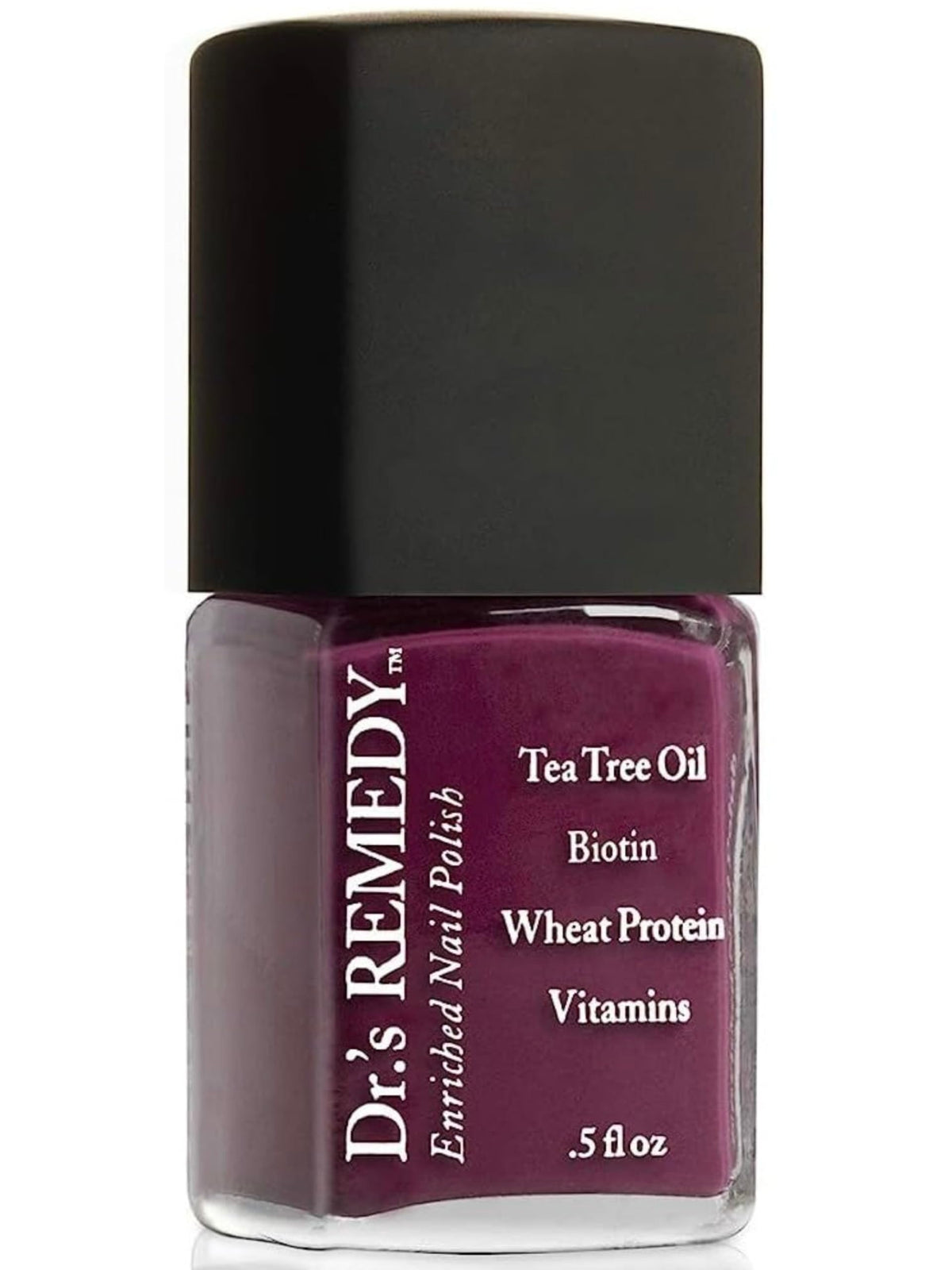 Dr.’s Remedy Bonafide Boysenberry bottle-top with vibrant color and glossy finish.