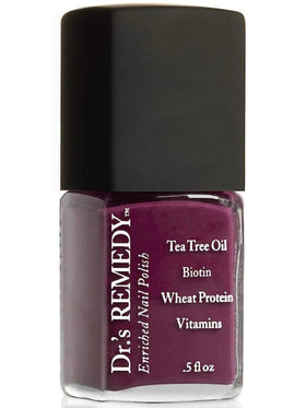 Dr.’s Remedy Bonafide Boysenberry bottle-top with vibrant color and glossy finish.