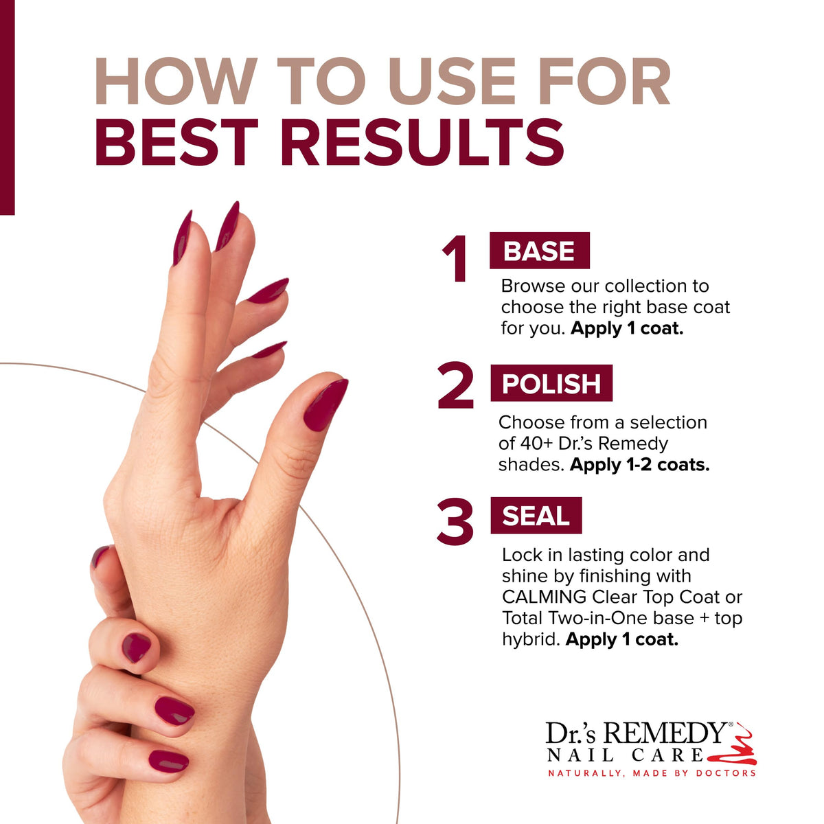Dr.’s Remedy Cheerful Cherry packaging showcases USA-made, non-toxic formulation