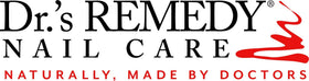 Dr.'s Remedy Clear Base Coat nails close-up, promotes hydration and resilience.