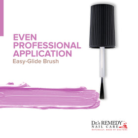 Dr.'s Remedy Enriched Nail Polish Magnificent Magenta gloss delivers a long-lasting, high-shine finish.