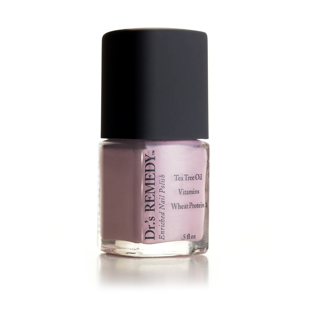 Dr.’s Remedy Precious Pink bottle with vibrant color and quick-dry shine.