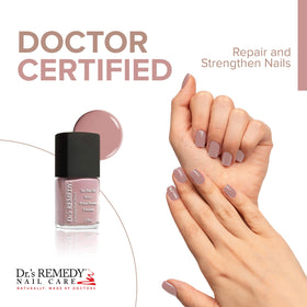 Dr.'s Remedy Positively Perfect Pink Trio PERFECT Petal Pink bottle for everyday wear.