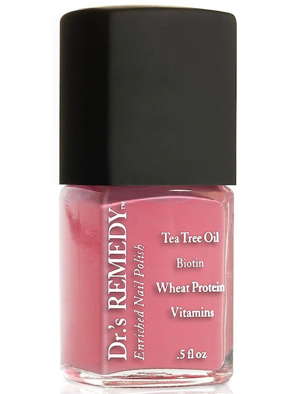 Dr.'s Remedy Serene Salmon bottle closeup with rich, fast-drying color.