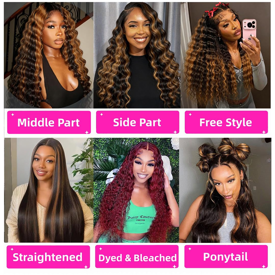 DRSSTIC HD transparent Swiss lace front for an invisible hairline.
