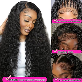 DRSSTIC pre-plucked hairline for easy styling and realistic edges.