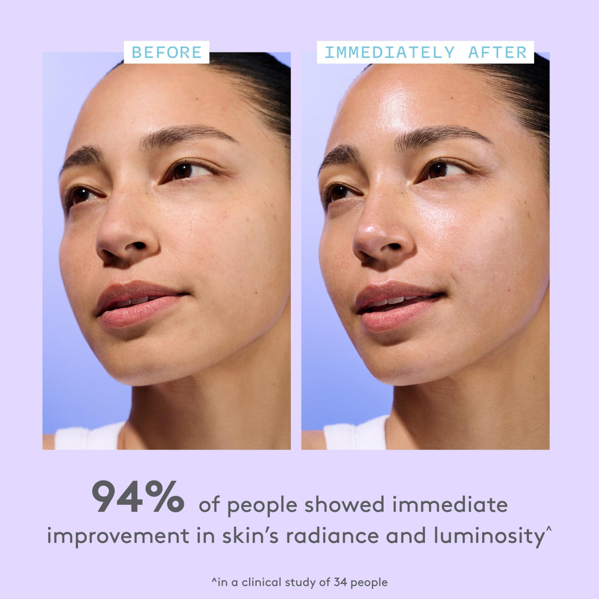 Drunk Elephant Amino Rain four hyaluronic acids image emphasizes multi-depth moisture.