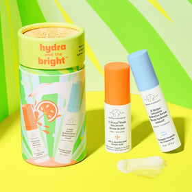 Drunk Elephant B-Hydra serum bottle close-up highlighting hydrating formula for lasting moisture