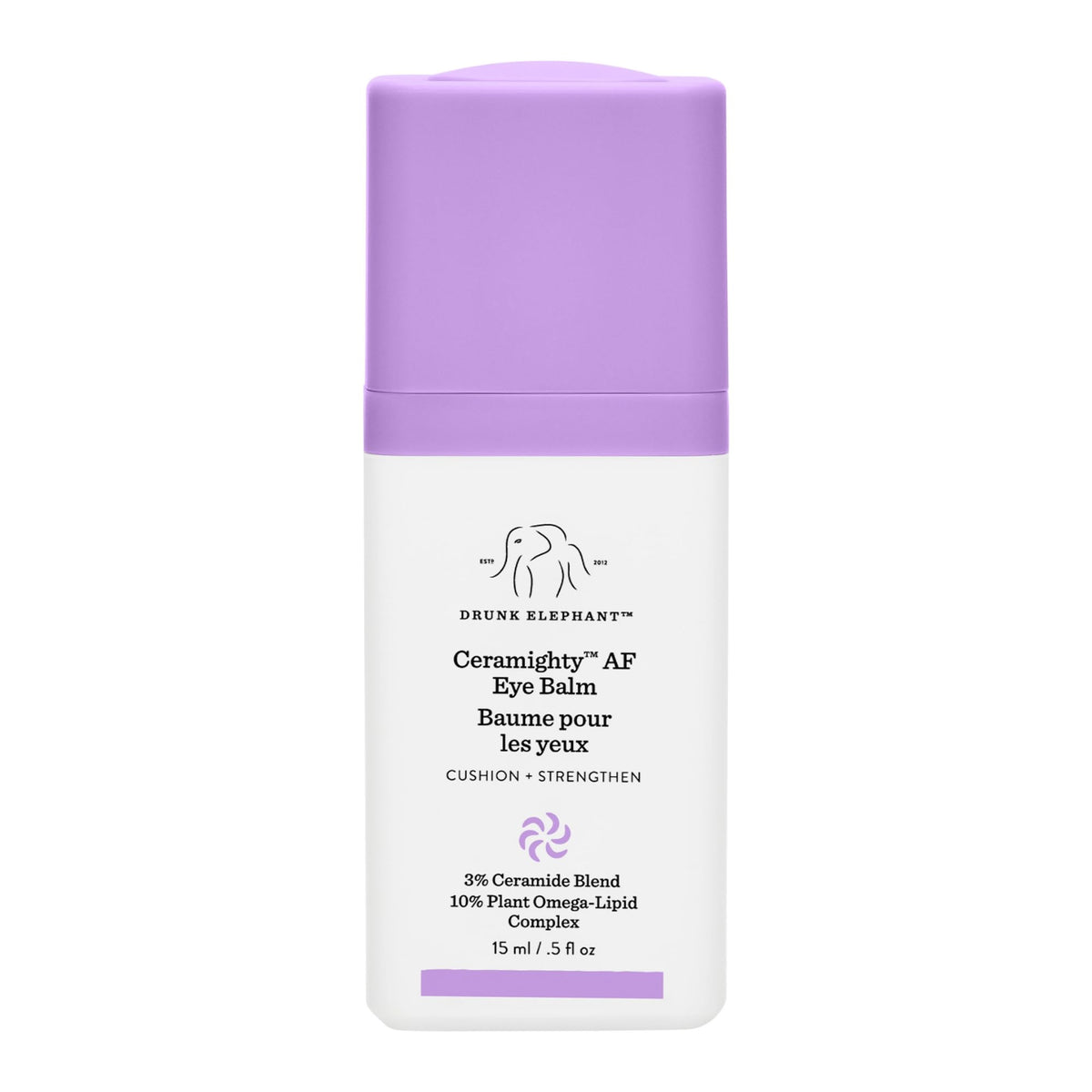 Drunk Elephant Ceramighty AF Eye Balm outer packaging with clean branding.