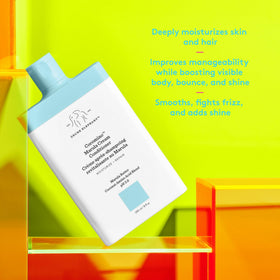 Drunk Elephant Cocomino Marula Cream Conditioner label signals sulfate-free protection.