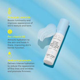 Hand applying the Drunk Elephant duo in a light, fast-absorbing morning routine