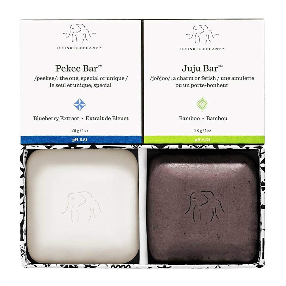 Drunk Elephant Juju Bar creamy lather for gentle cleansing and smoother skin