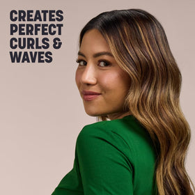 Drybar 3 Day Bender rotating clamp action enables easy curl or wave creation.
