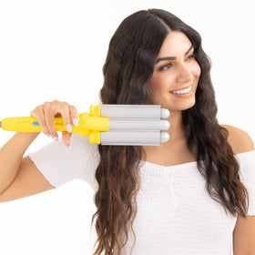 Drybar Beach Bender ionic technology helps reduce frizz and boost shine