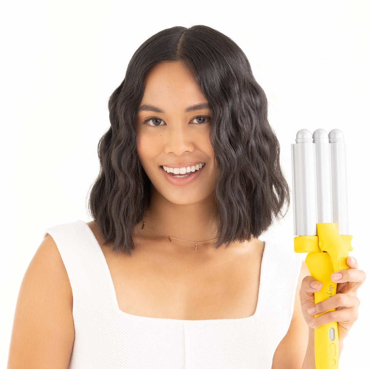Drybar Beach Bender side view highlights ergonomic design for comfortable styling