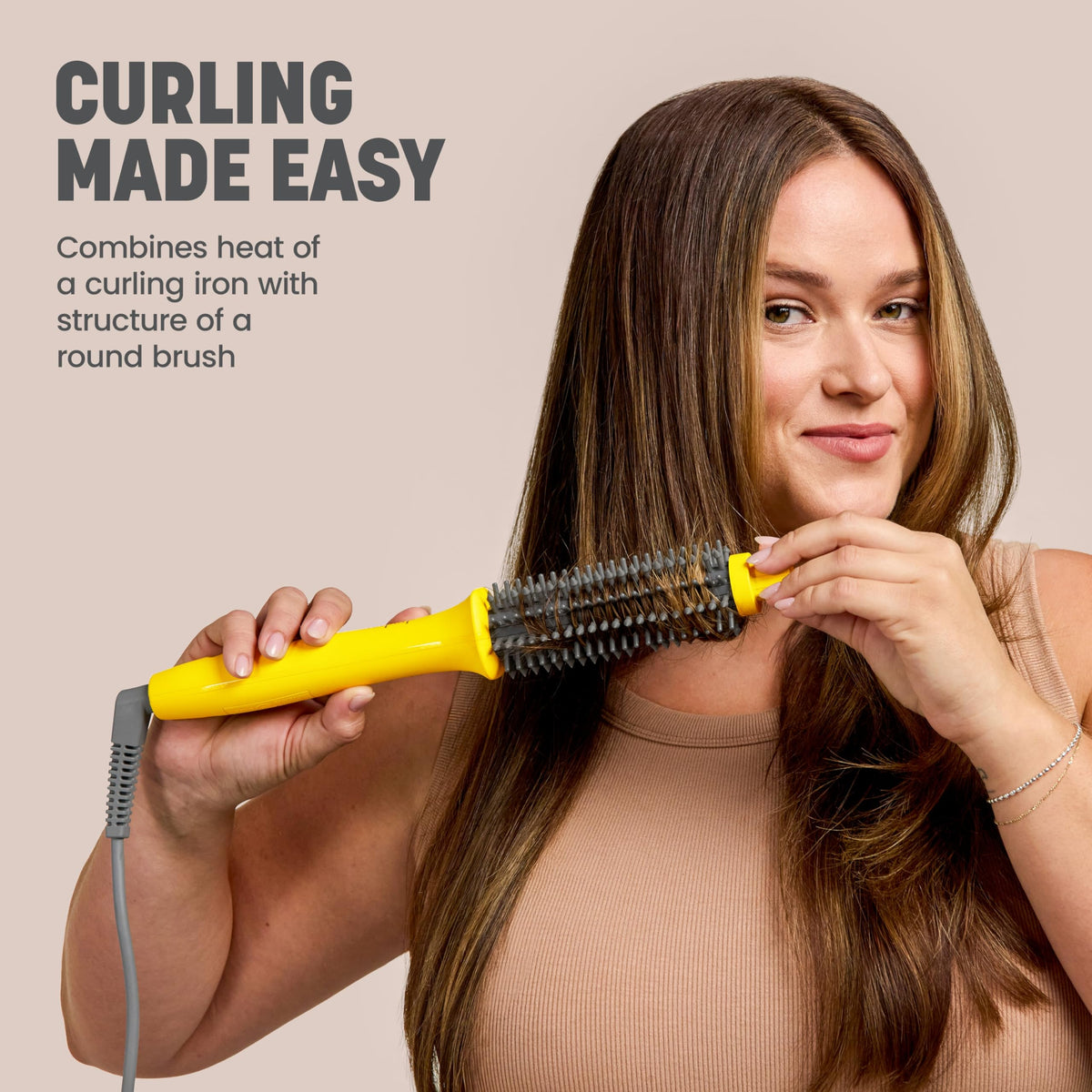 Drybar Curl Party ionic technology to reduce frizz and add shine.