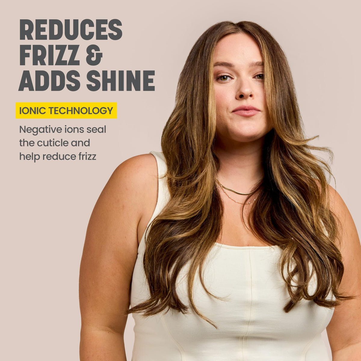 Drybar Curl Party smart heat sensor maintains stable temperature during use.
