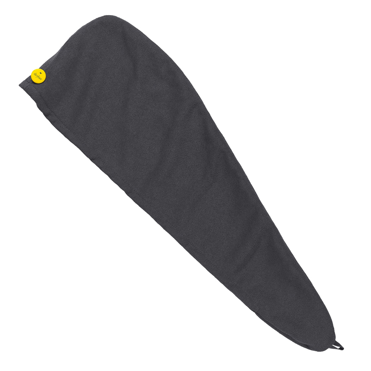 Straight hair dries with smoothing and a lightweight feel from the Drybar wrap.