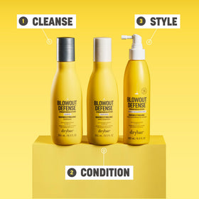 Drybar user detangles hair easily after conditioner application.
