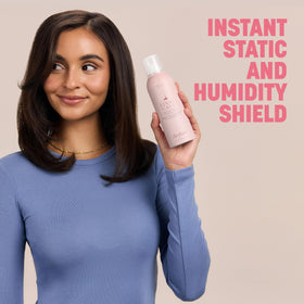 Drybar Final Call frizz mist monoi oil close-up for softness and hydration