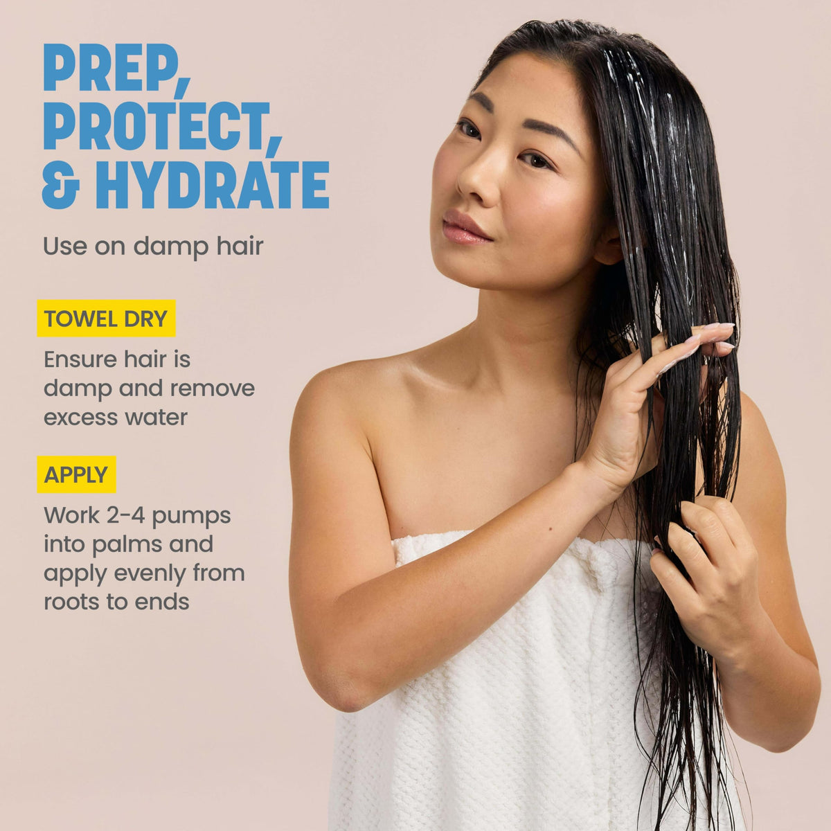 Silky-smooth hair after using Drybar Liquid Glass.