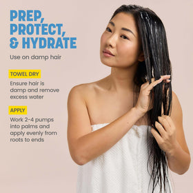 Silky-smooth hair after using Drybar Liquid Glass.