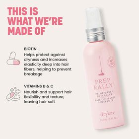 Drybar detangler with natural extracts blend for moisture and manageability