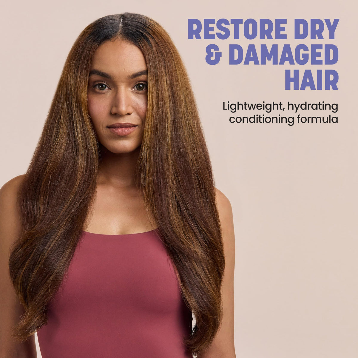 Coriander in Drybar On The Rocks seals and smoothes the hair