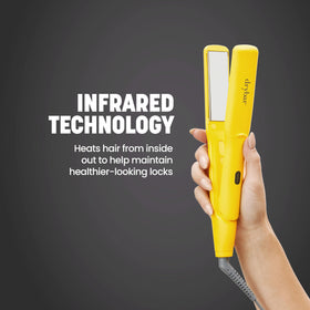 Drybar The Tress Press digital temperature control up to 450F for customization.