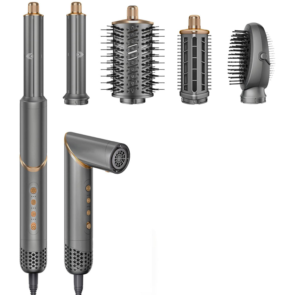Dryhsip 5-in-1 hair styler attachments for versatile at-home styling options