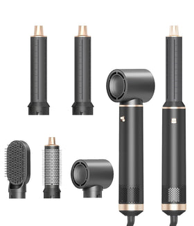 Dryhsip 5-in-1 hair styler overview for versatile curling, drying, and straightening