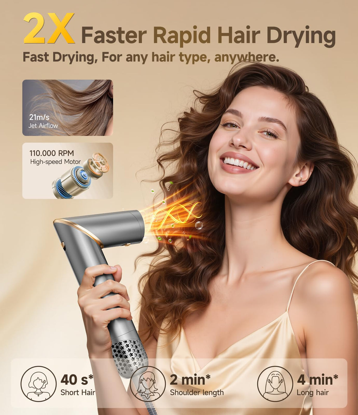 Dryhsip smoothing comb helping achieve smooth hair during styling sessions.