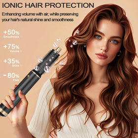 Dryhsip wrap air curler angle view for versatile styling