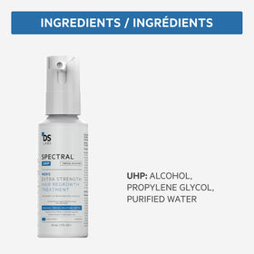 DS Laboratories Spectral.UHP and Revita combo kit beside hair-regrowth routine