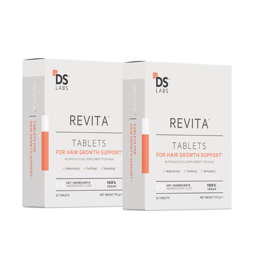 DS Laboratories Revita Hair Density bottle for daily hair wellness.