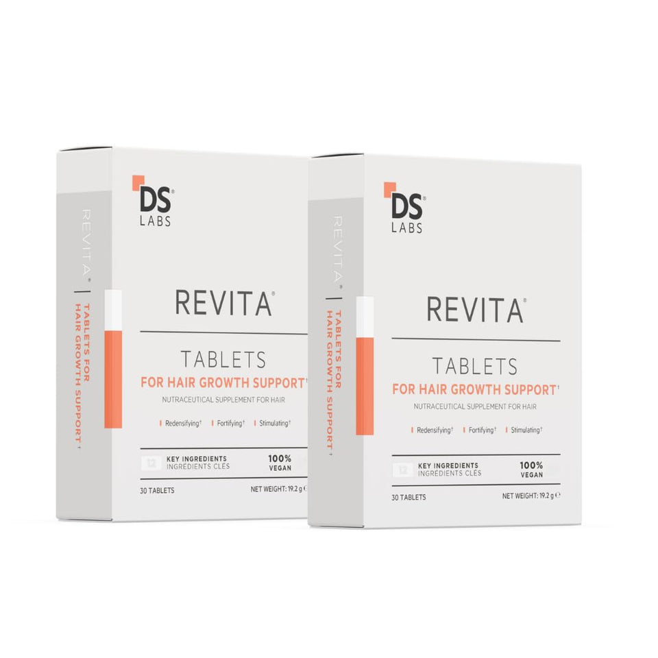 DS Laboratories Revita Hair Density bottle for daily hair wellness.