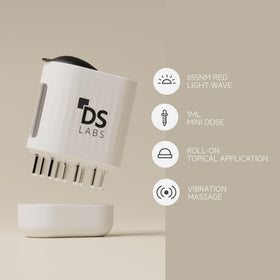DS Laboratories Scalp Activator microcurrent feature for enhanced liquid uptake.